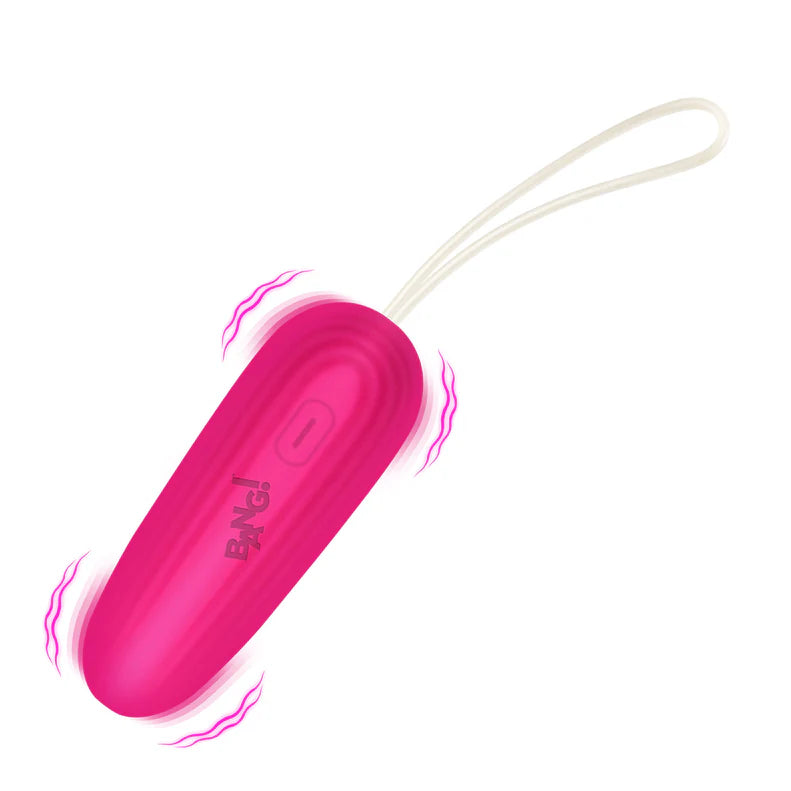 Bang! Silicone Vibrating Egg – Rechargeable Waterproof Internal Vibrator