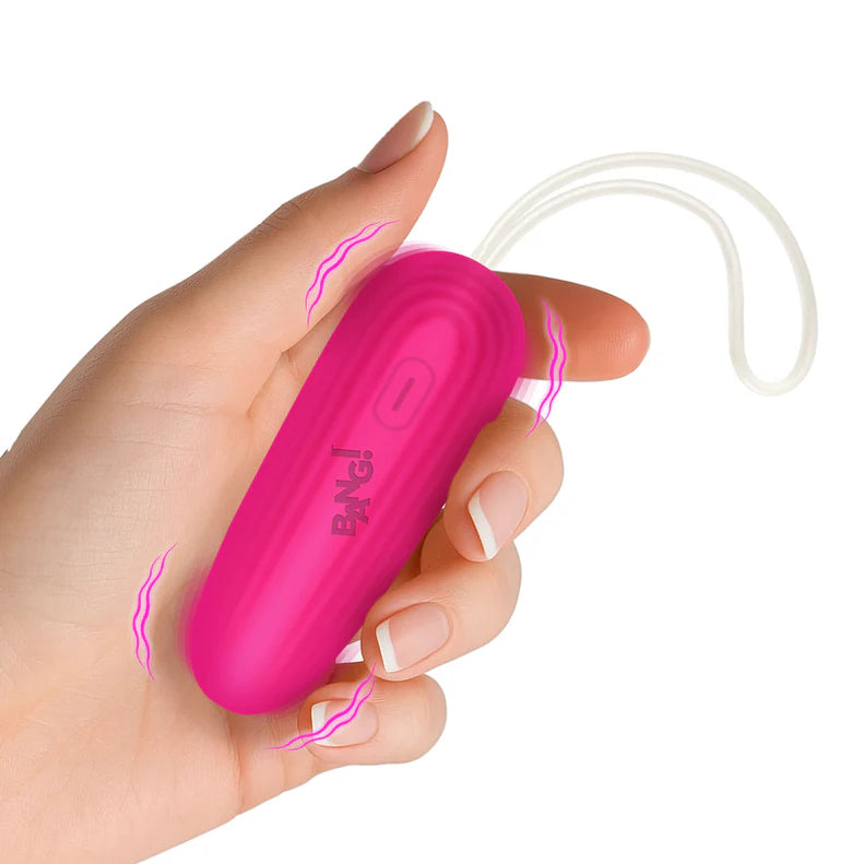 Bang! Silicone Vibrating Egg – Rechargeable Waterproof Internal Vibrator