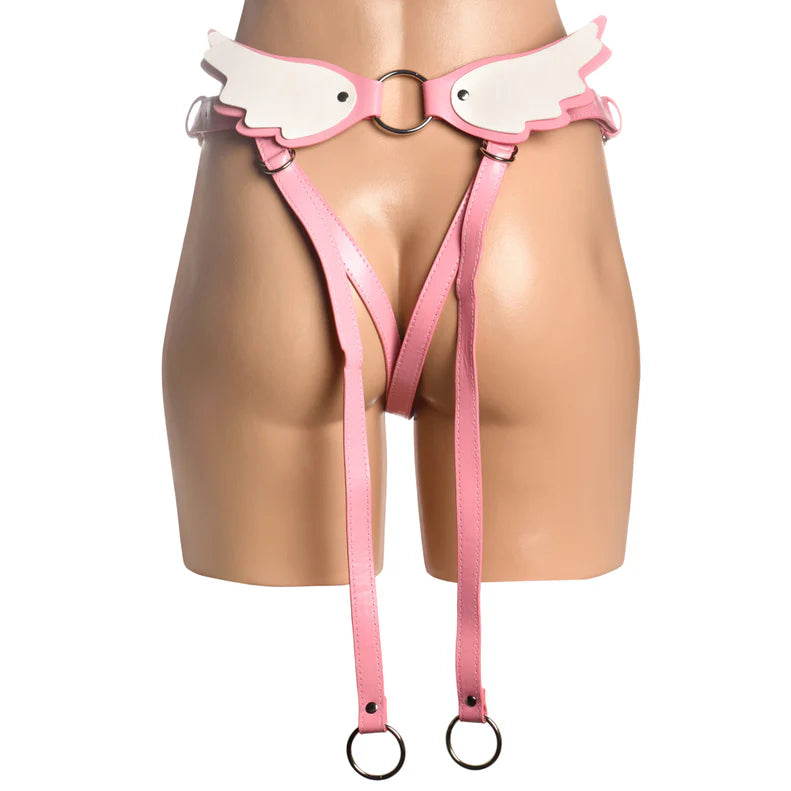 Creature Cocks Solyra Angel Strap-On Harness – Adjustable Vegan Leather Harness