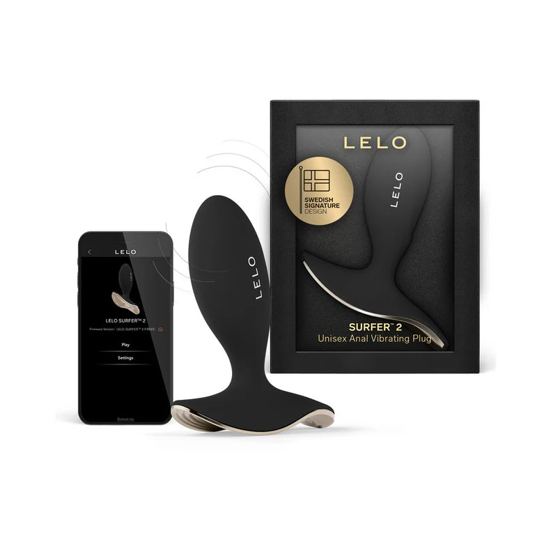 LELO Surfer 2 Vibrating Plug – App-Controlled Waterproof Silicone Design