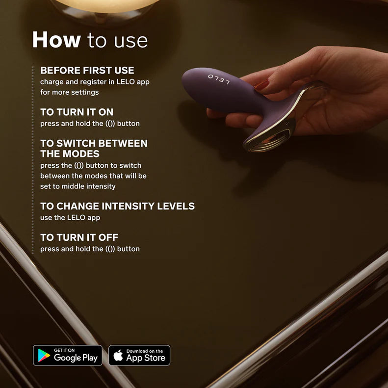 LELO Surfer 2 Vibrating Plug – App-Controlled Waterproof Silicone Design