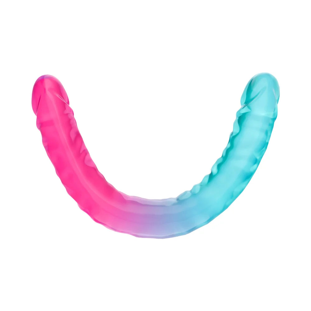 B Yours Candy Papi Double Dildo 17.75in