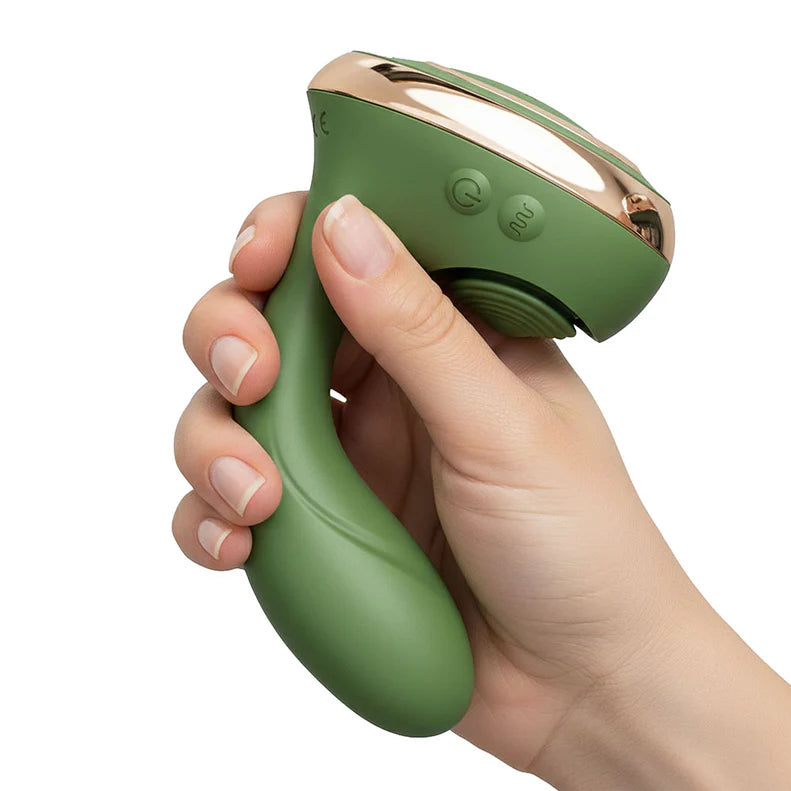 Swan Reign Rechargeable Silicone Dual Stimulating Vibrator