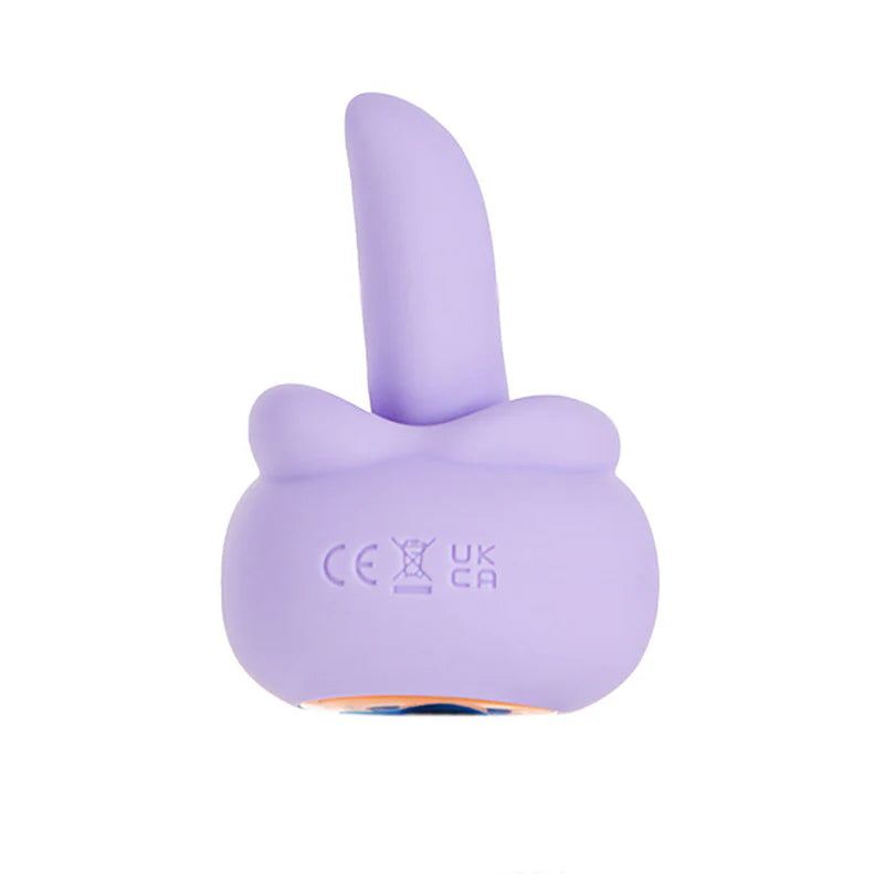 M’Lady Rotating Tongue Rechargeable Silicone Clitoral Stimulator