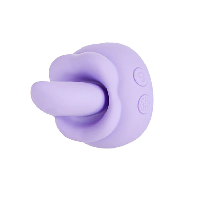 M’Lady Rotating Tongue Rechargeable Silicone Clitoral Stimulator