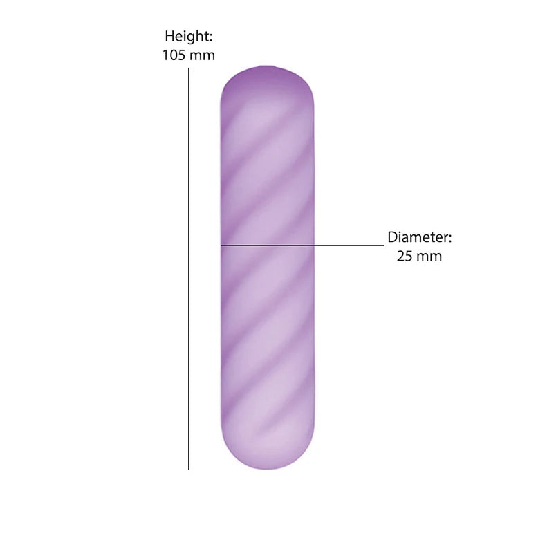 Softies 4in Dual Silicone Bullet Vibrator