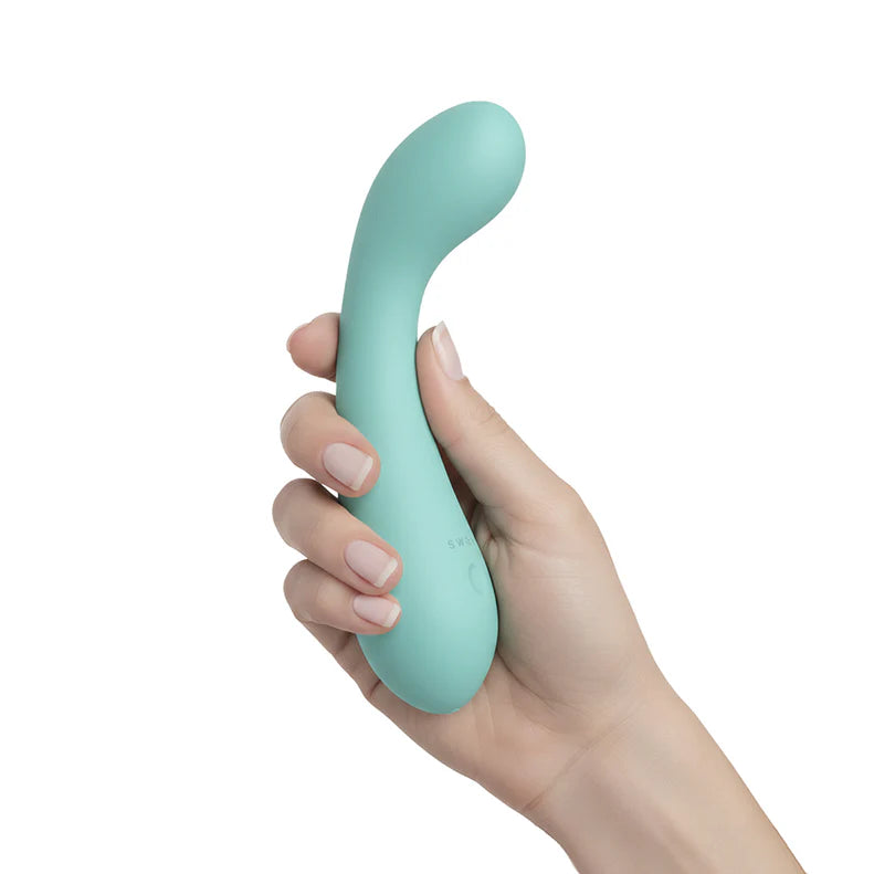 Swan Curve Rechargeable Silicone G-Spot Vibrator – Waterproof Ergonomic Vibrator