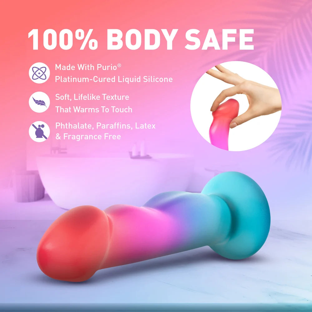 Avant Handcrafted Artisan Silicone Dildo - Tropical