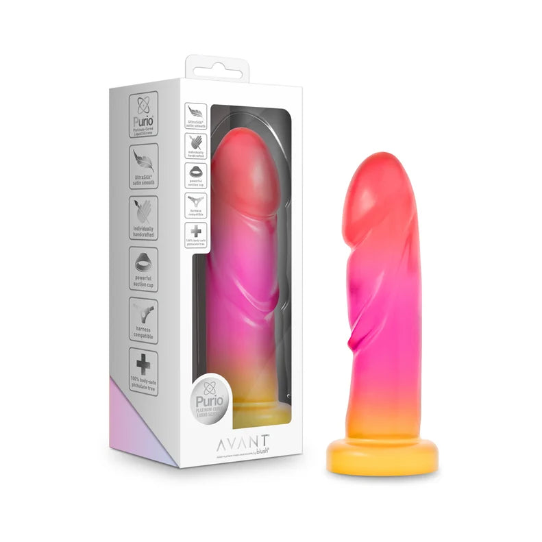 Avant Handcrafted Artisan Silicone Dildo - Sunburst