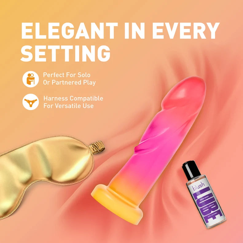 Avant Handcrafted Artisan Silicone Dildo - Sunburst