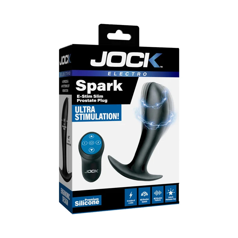 Jock Spark E-Stim Slim Prostate Plug