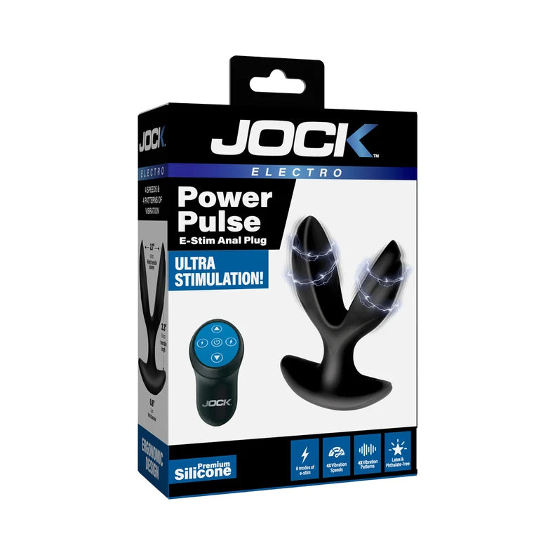 Jock Power Pulse E-Stim Anchor Plug