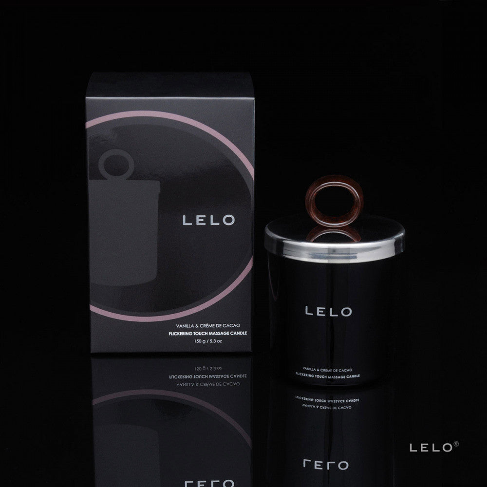 LELO Flickering Touch Massage Candle - Vanilla & Crème de Cacao