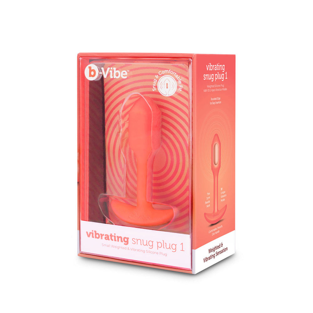 B-Vibe Vibrating Snug Plug 1 Small