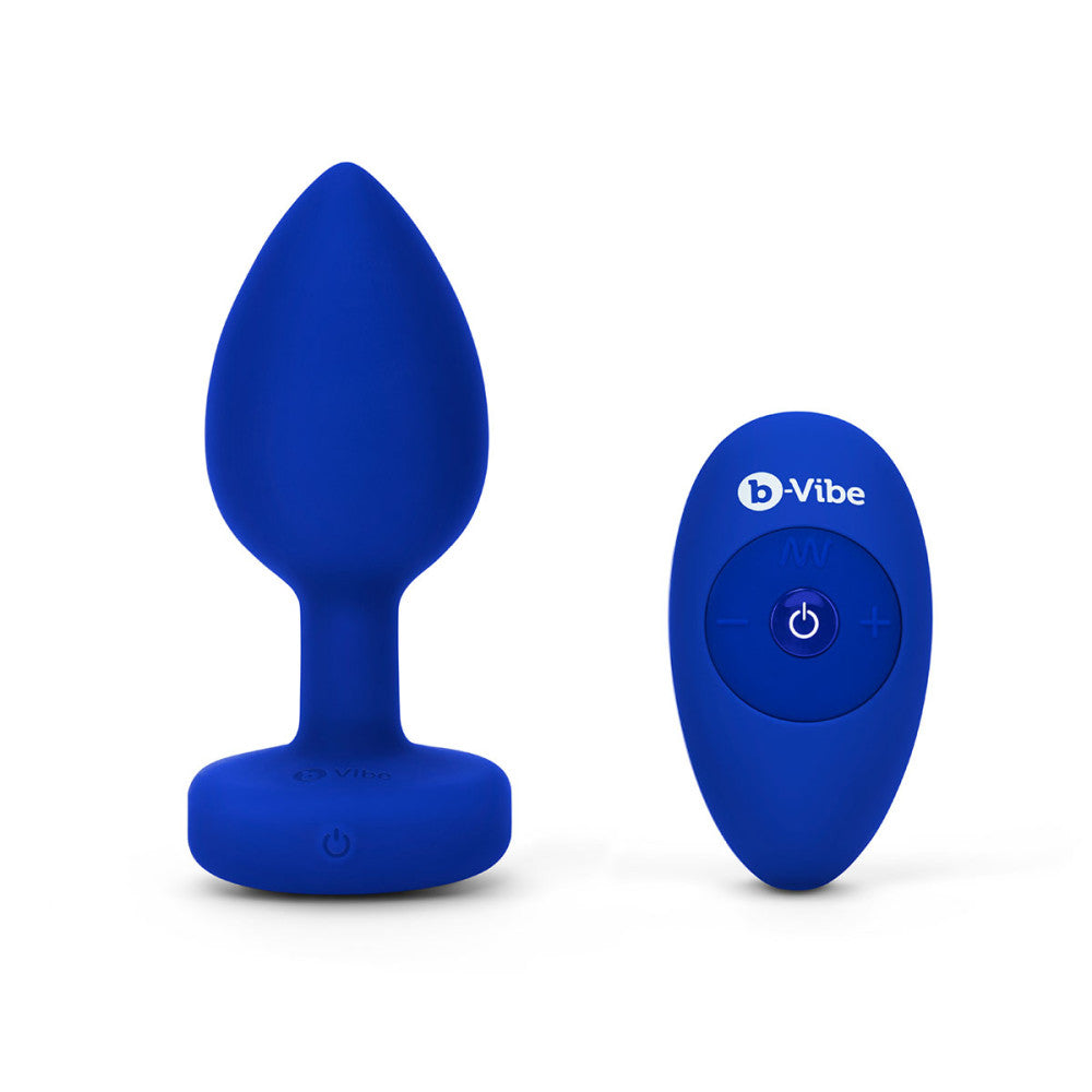 B-Vibe Vibrating Jewel Plug Large/X-Large/2XL
