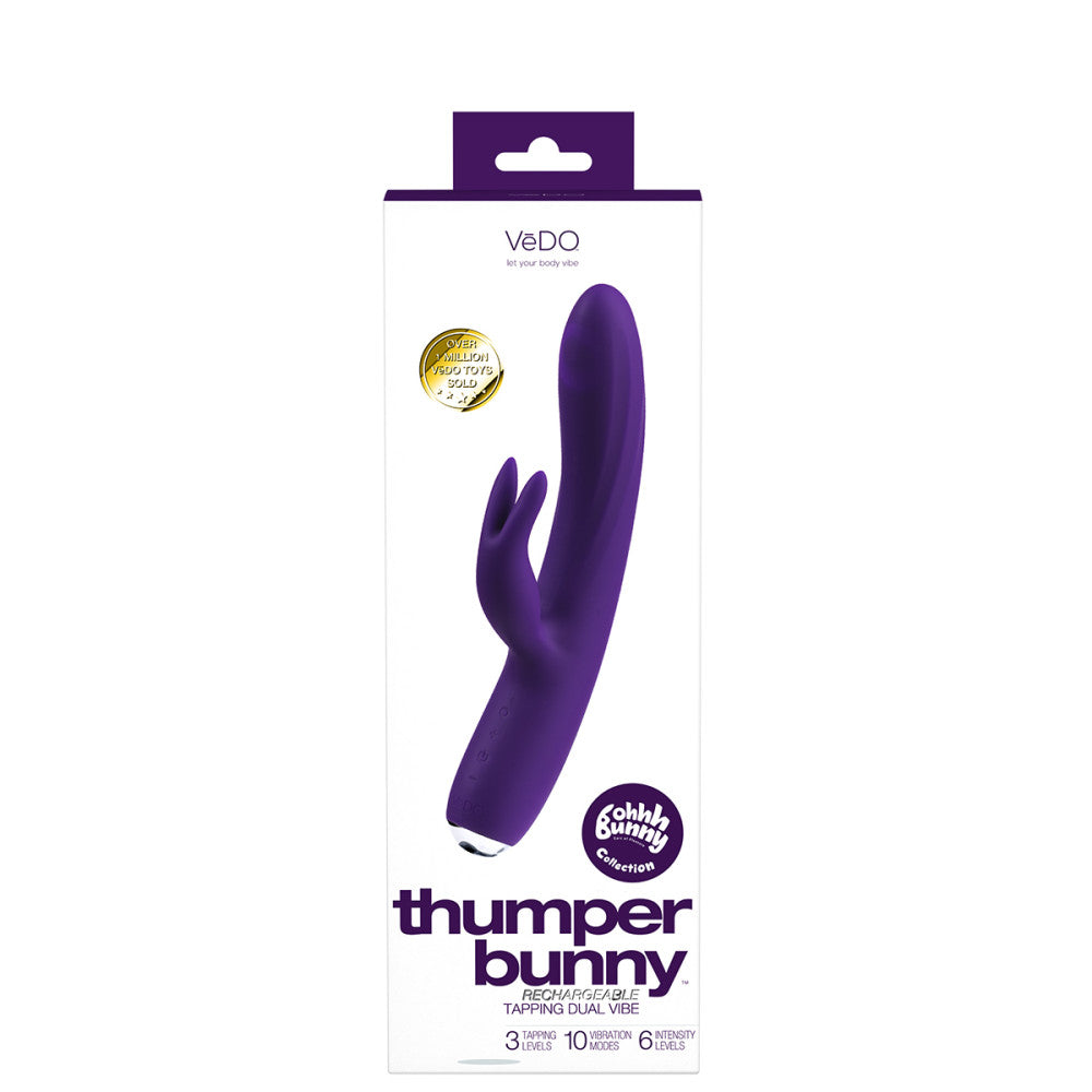VeDO Thumper Bunny Tapping Dual Vibe