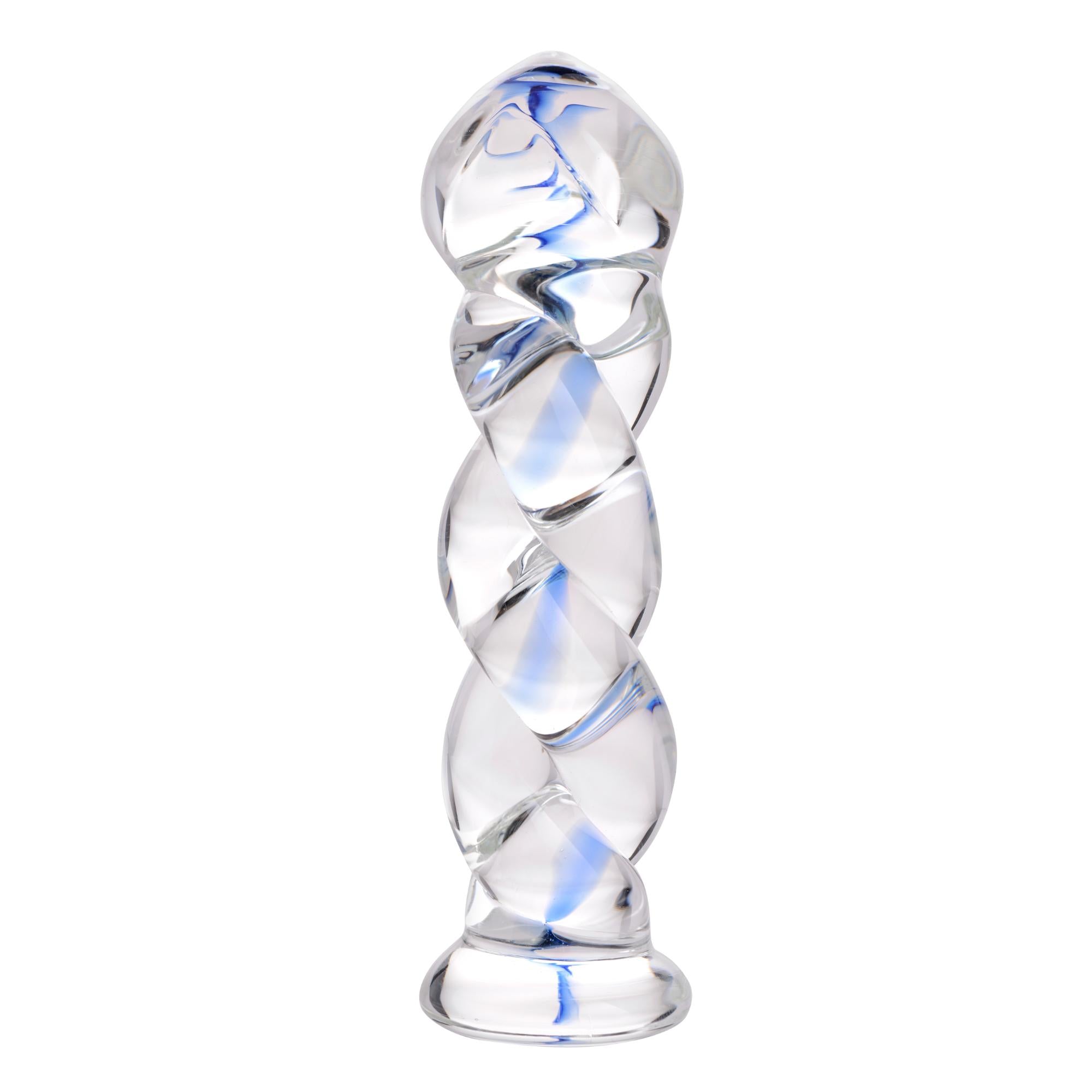 Prisms Erotic Glass Soma Twisted Dildo