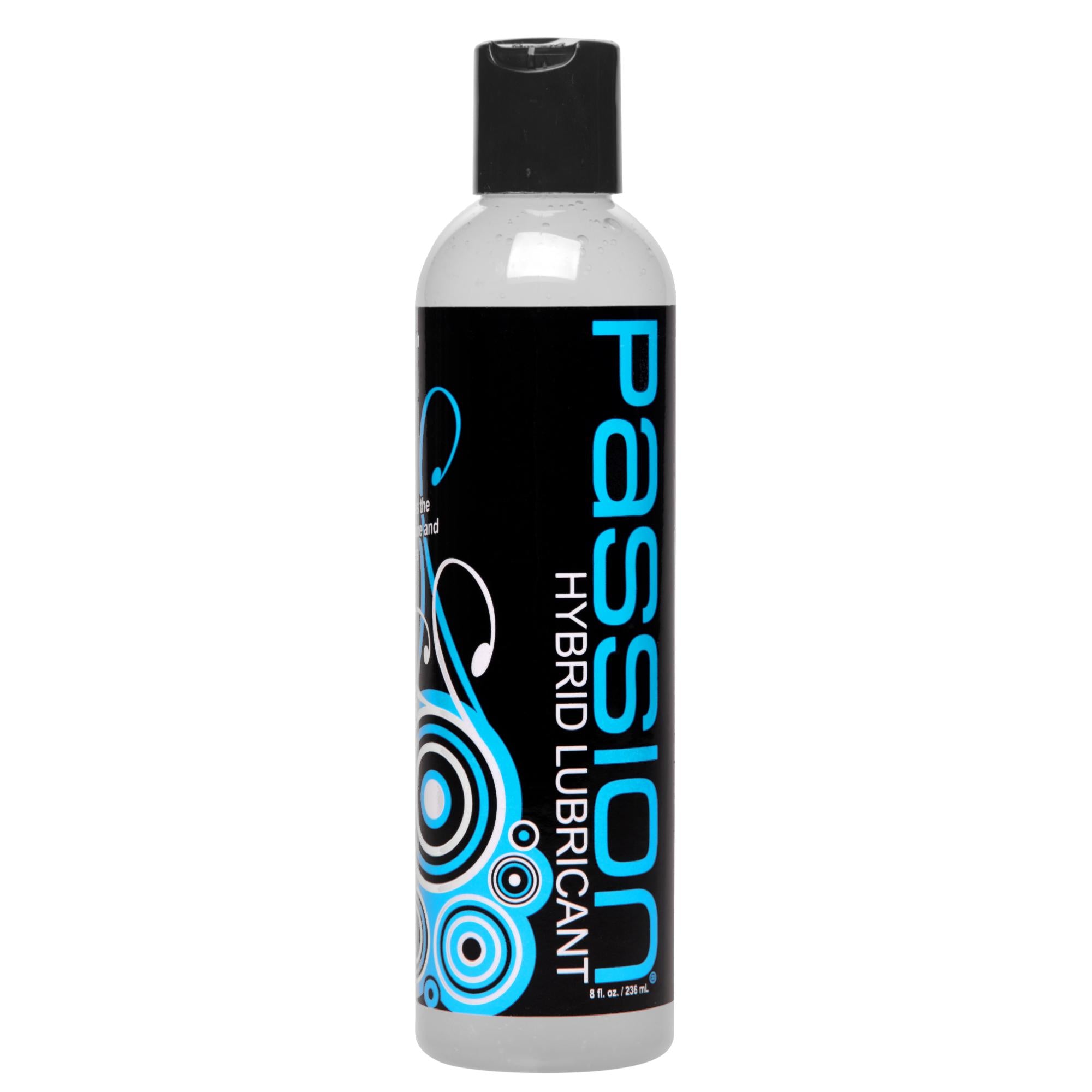 Passion Lubricants Passion Hybrid Water & Silicone Blend Lube- 8 oz.