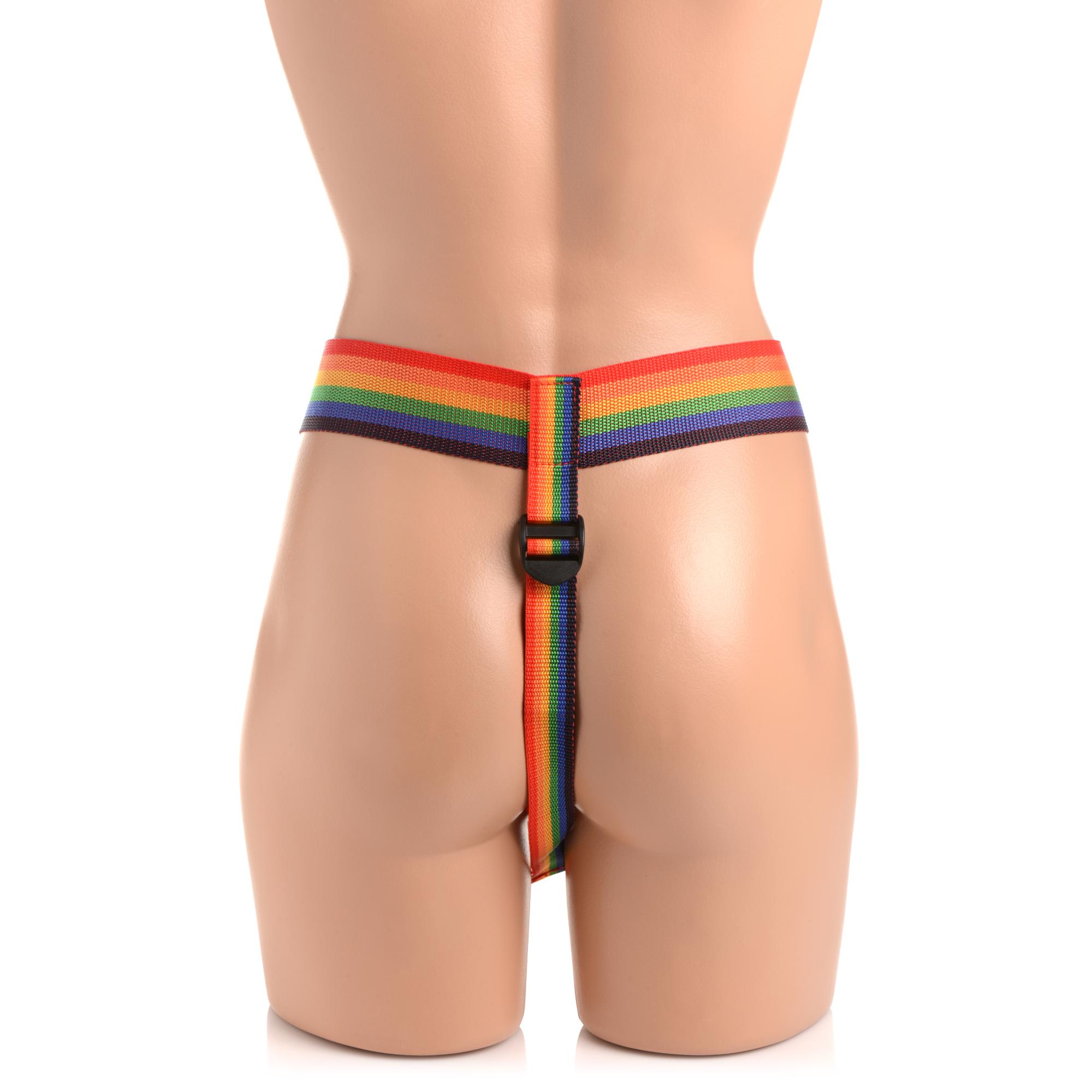 Strap U Take the Rainbow Universal Rainbow Harness