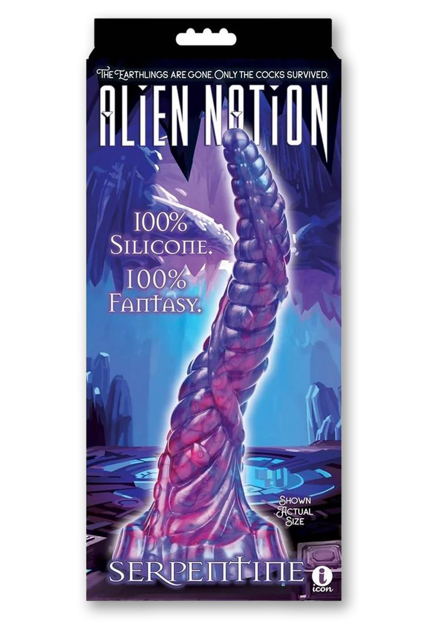 Alien Nation Serpentine Silicone Dildo