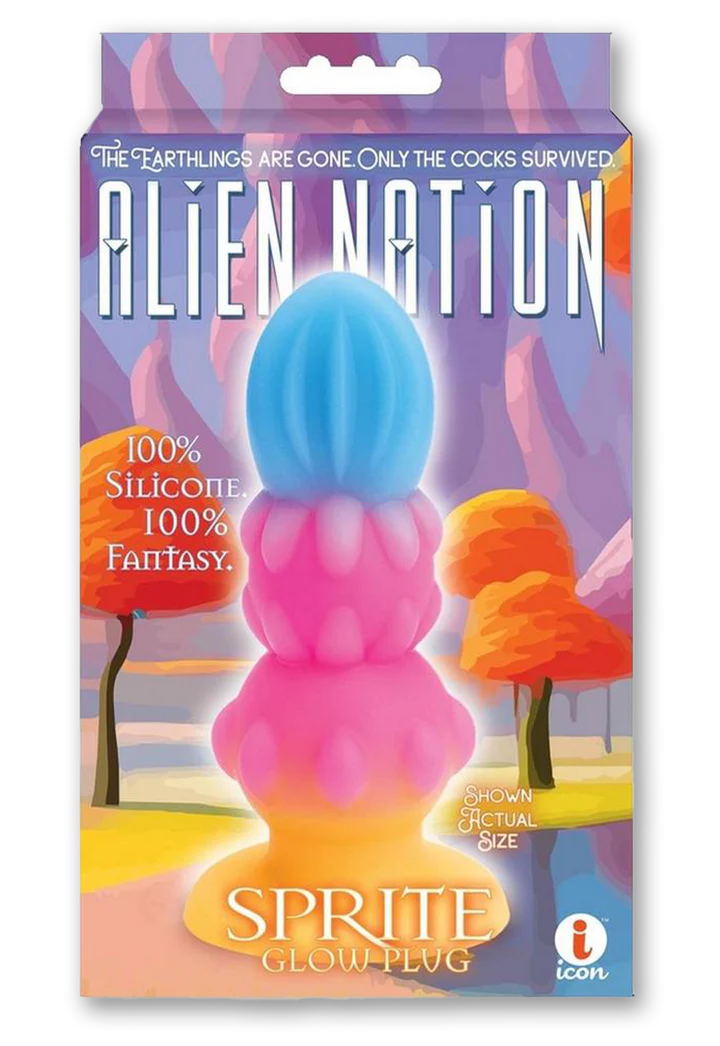 Alien Nation Sprite Silicone Anal Plug