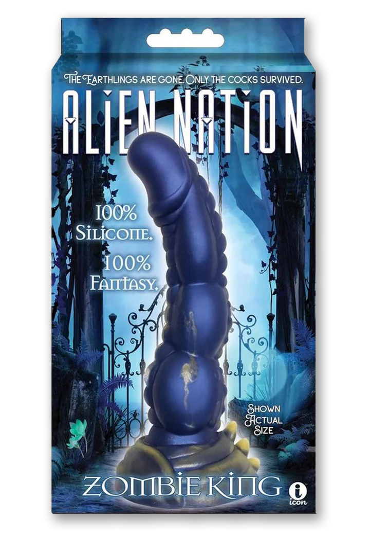 Alien Nation Zombie King Silicone Dildo