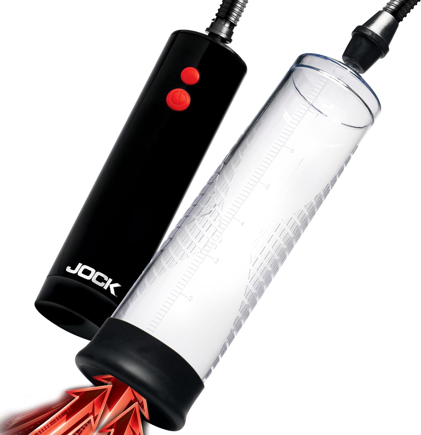 Jock Power Up Rechargeable Automatic Penis Pump with Suction Control
