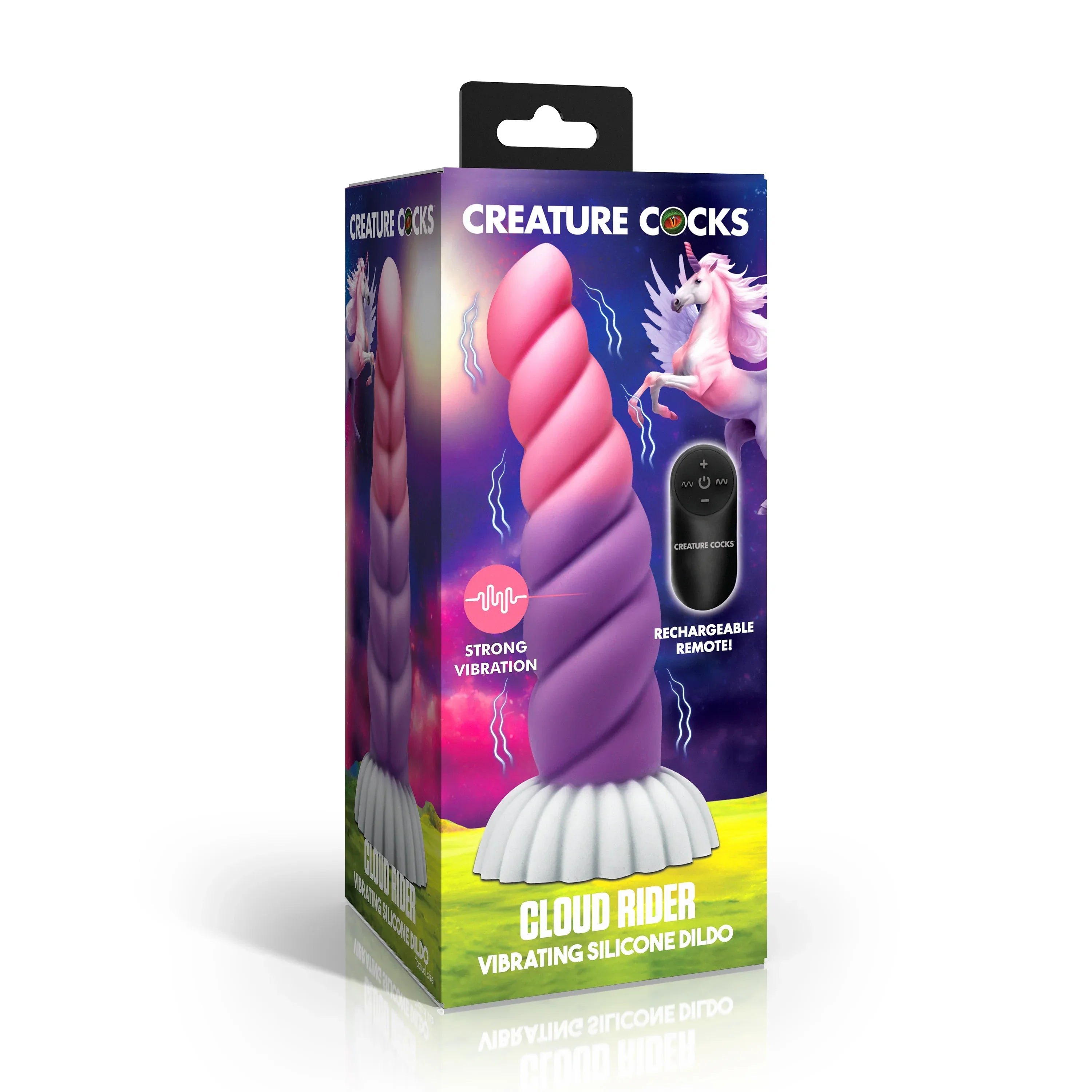 Creature Cocks Cloud Rider Unicorn Rechargeable Silicone Dildo