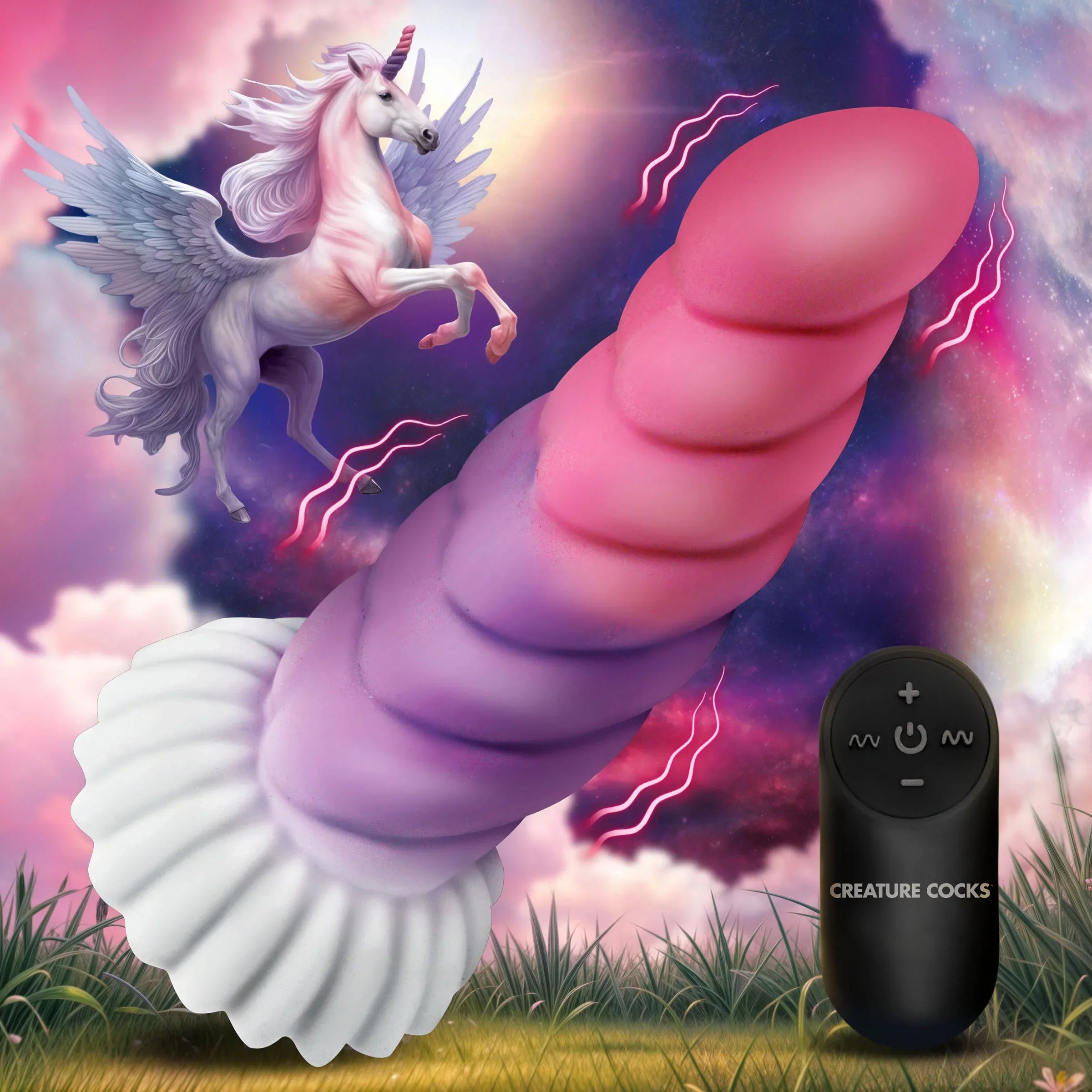 Creature Cocks Cloud Rider Unicorn Rechargeable Silicone Dildo