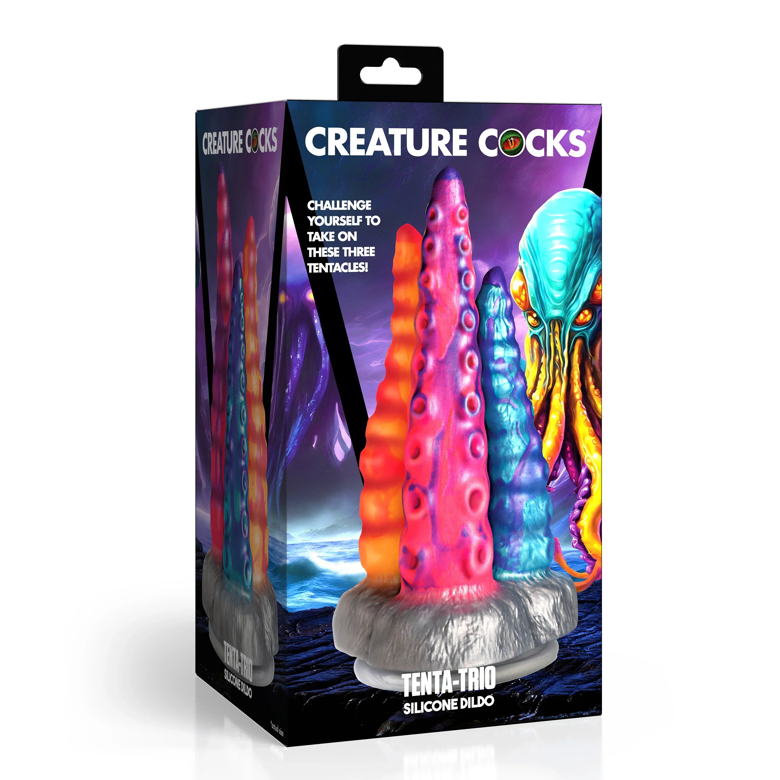 Creature Cocks Tenta- Trio Silicone Dildo