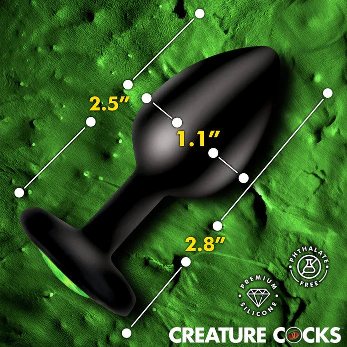 Creature Eyes Green Eye Silicone Butt