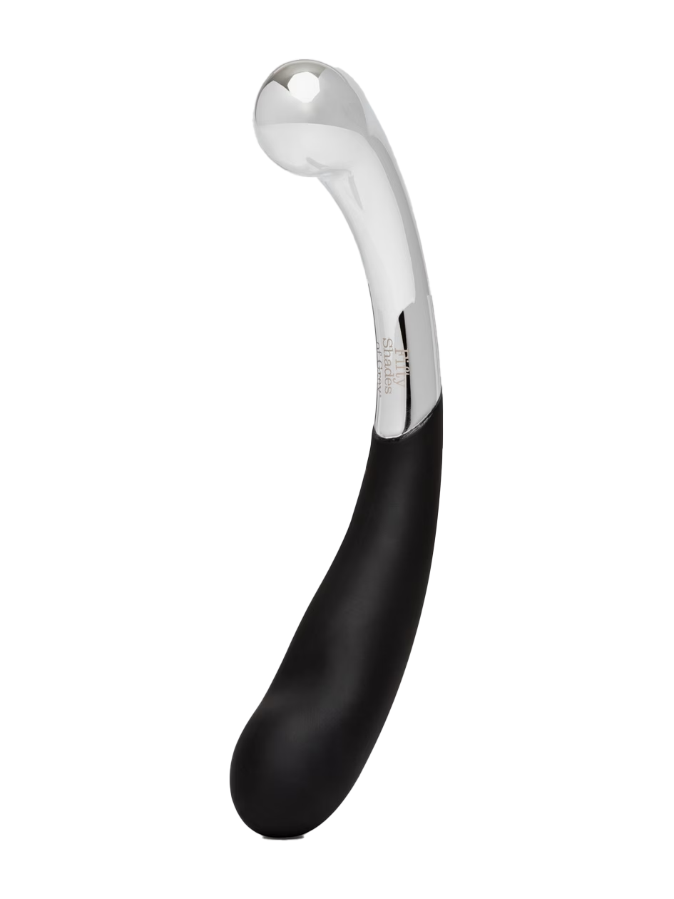 Fifty Shades of Grey Sweet Pressure Silicone & Metal Double-Ended Dildo