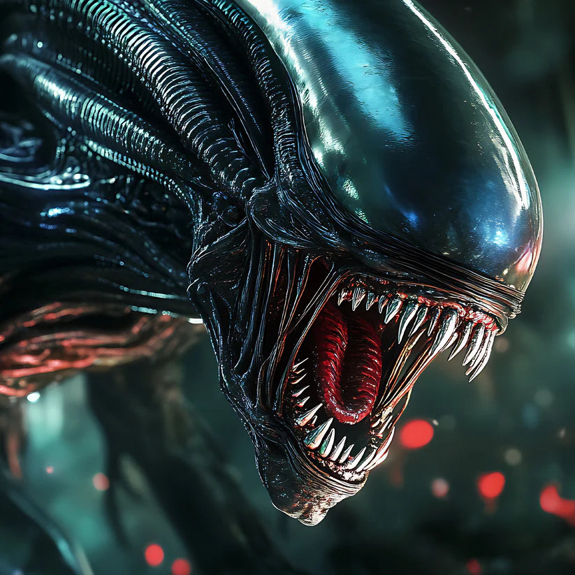 Fleshlight Fantasy Alien King Silicone Dildo