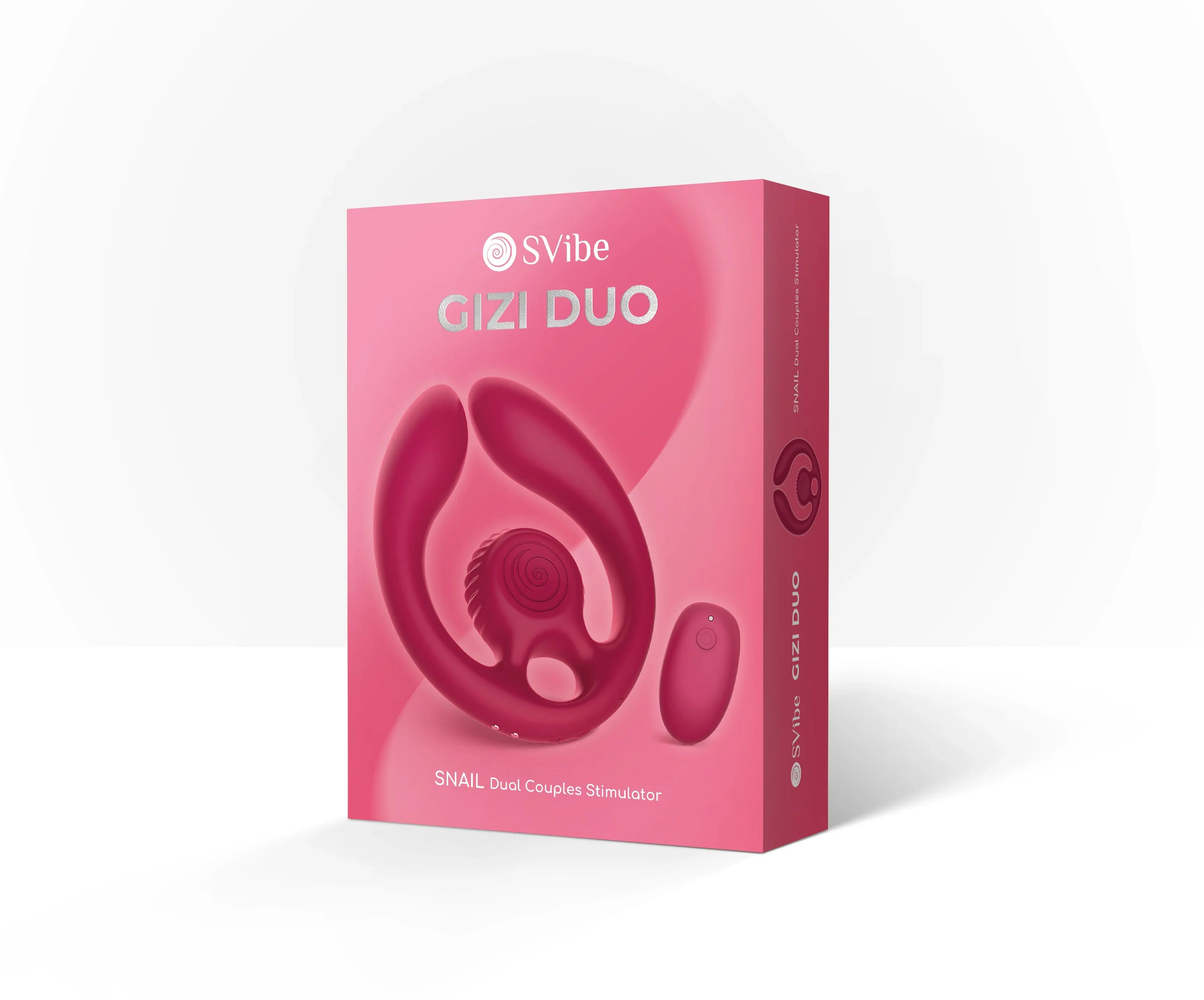 Snail Vibe GIZI Duo Couples Stimulator Vibrator Snail Vibe GIZI Duo Couples Stimulator Vibrator