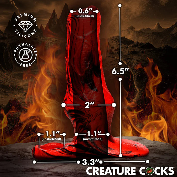 Creature Cocks Hell Hound Silicone Penis Enhancer