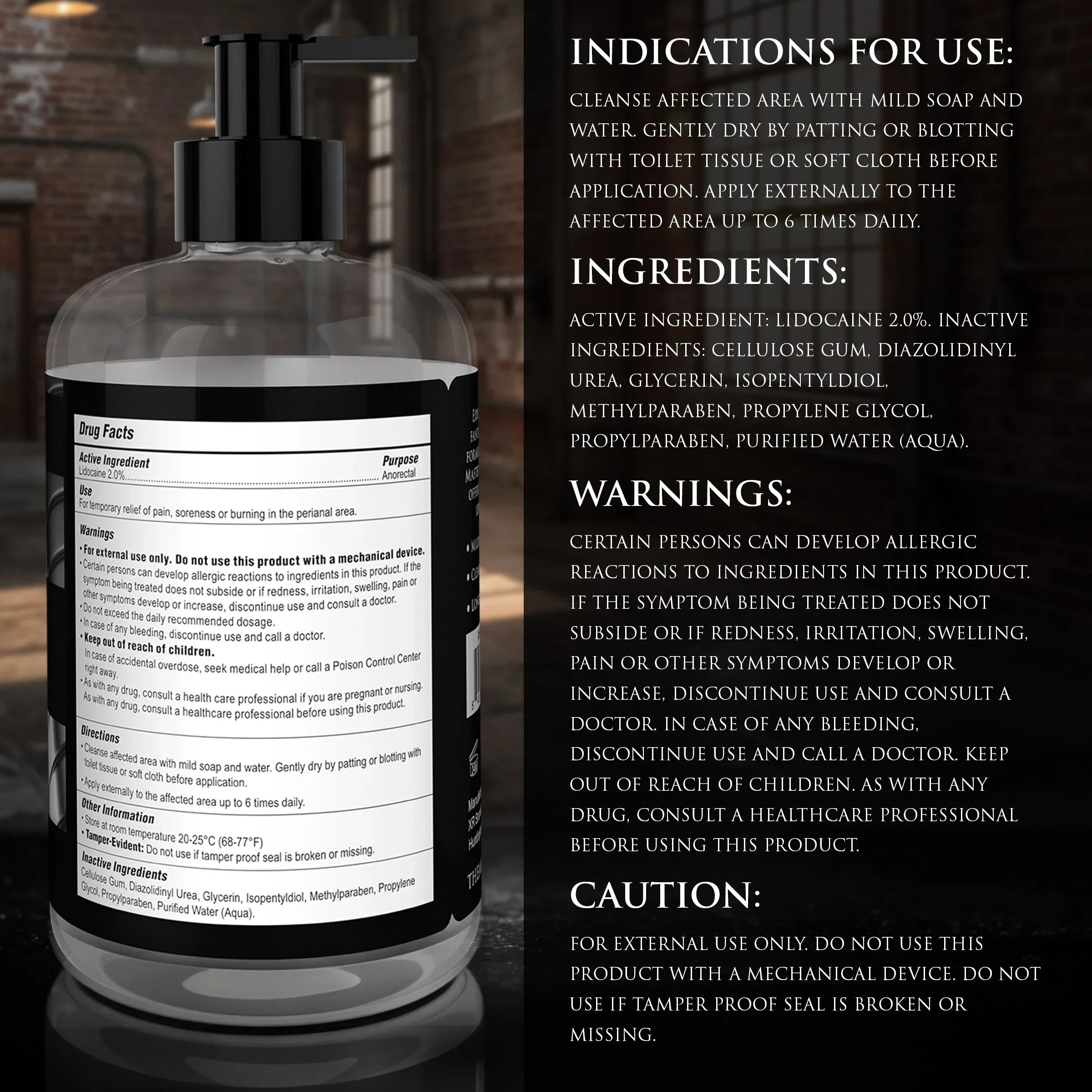 Master Series Fisting Lubricant Master Series Fisting Lubricant