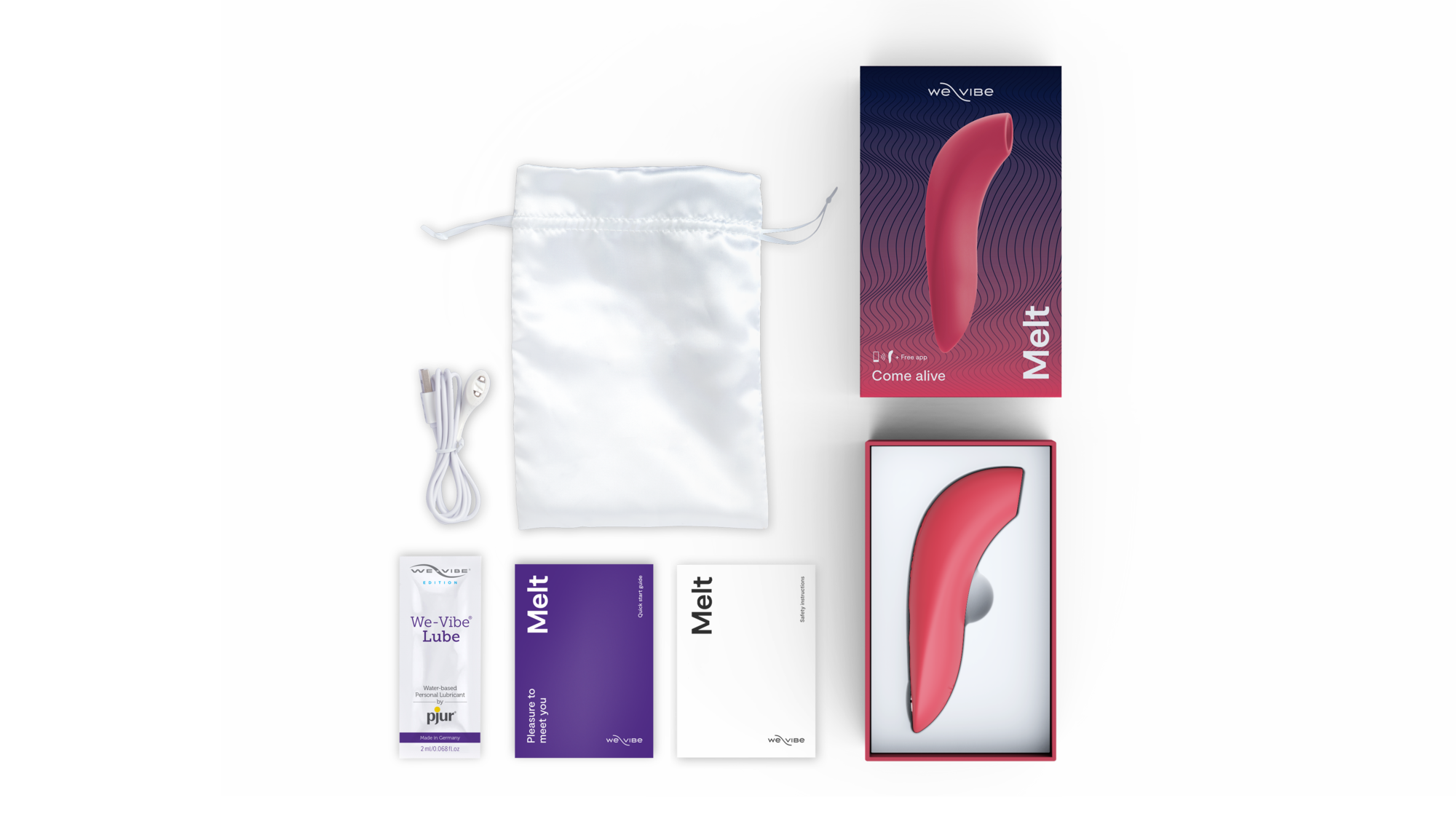 We-Vibe Melt Pleasure Air Rechargeable Silicone Clitoral Stimulator