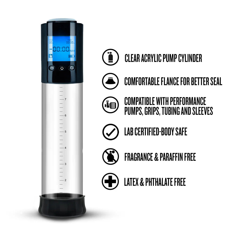 Performance VX10 Smart Penis Pump – 11.4in Automatic