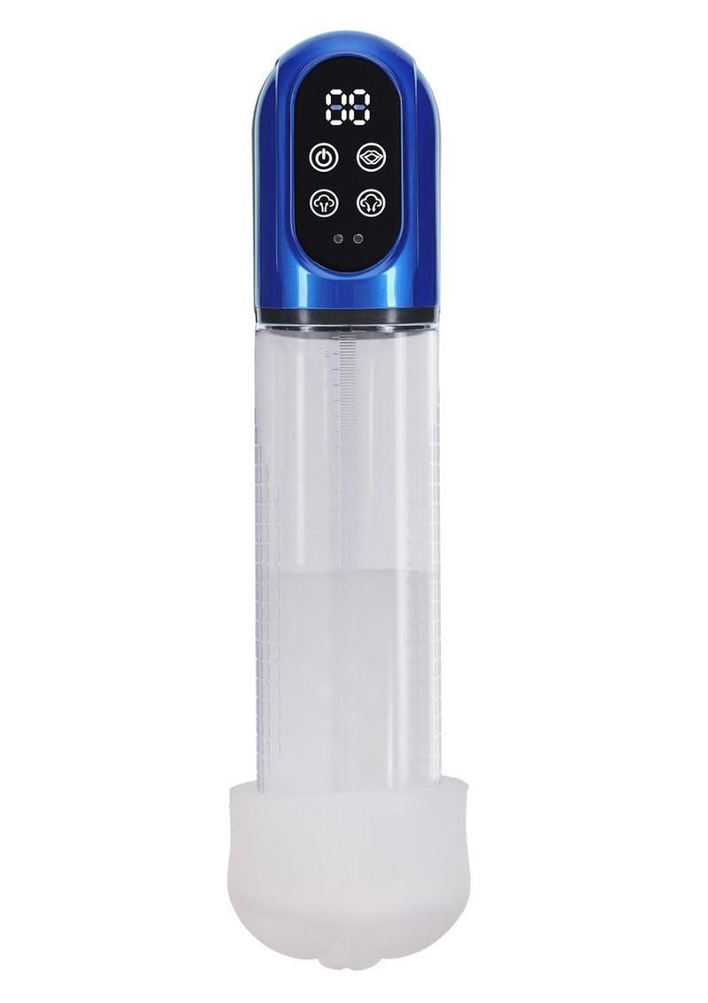Pumped Engage Automatic Waterproof Penis Pump & Masturbator – 6 Function