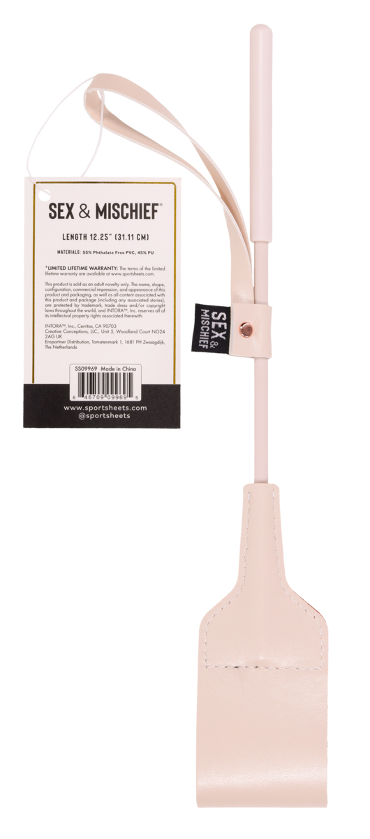 Peaches ‘n CreaMe Riding Crop – Sweetly Stingy Sensation Play