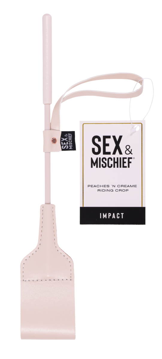 Peaches ‘n CreaMe Riding Crop – Sweetly Stingy Sensation Play