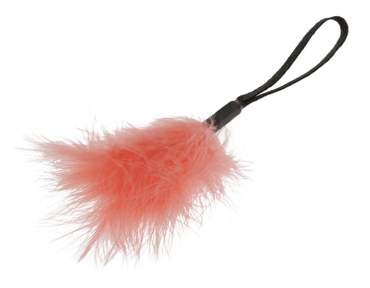 Peaches 'N CreaMe Wrist Feather Tickler – Soft, Elegant Sensory Tease