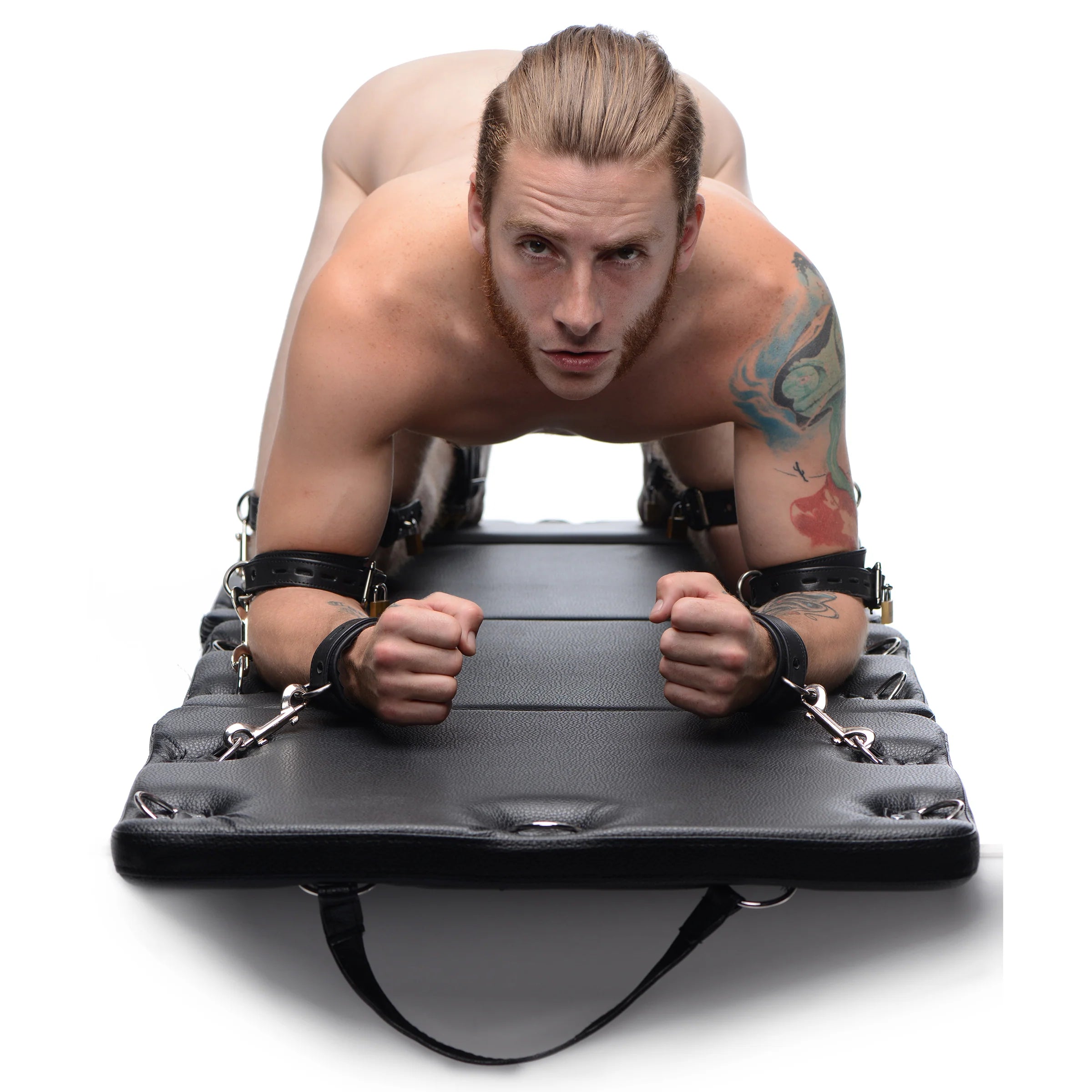 STRICT XL Bondage Board Portable BDSM Restraint Platform with 18 D-Ring Anchors