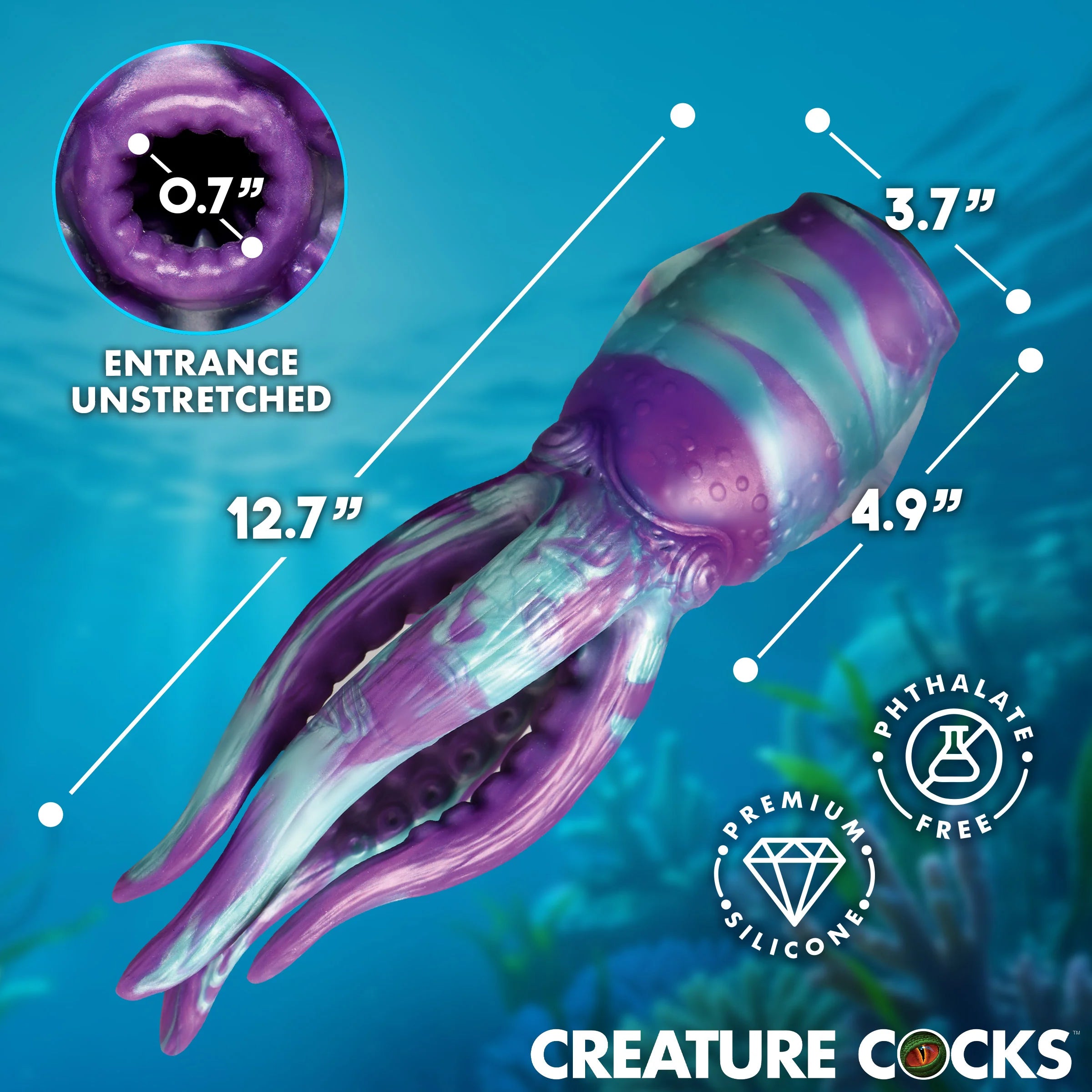 Creature Cocks Tenta Stroke Silicone Masturbator