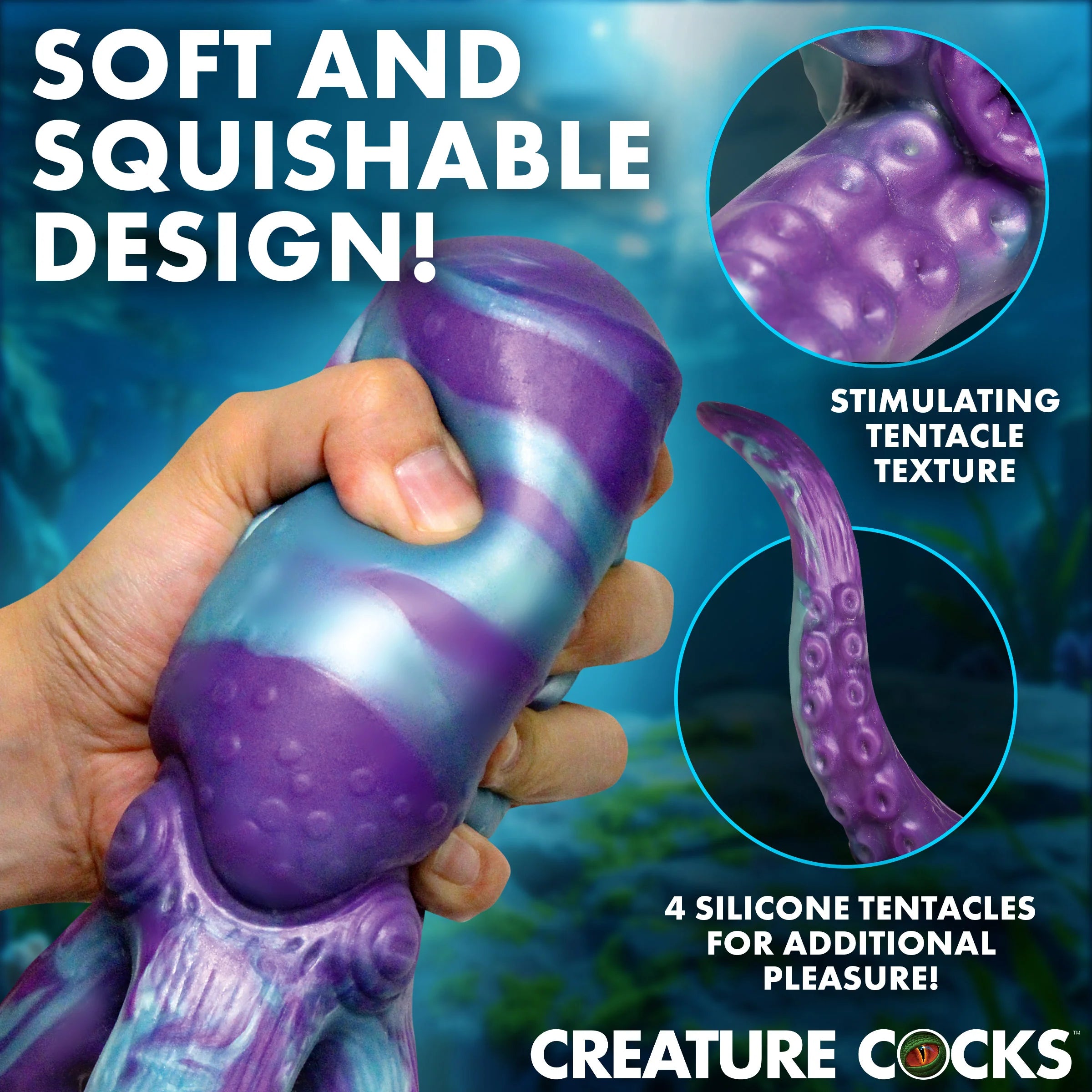 Creature Cocks Tenta Stroke Silicone Masturbator