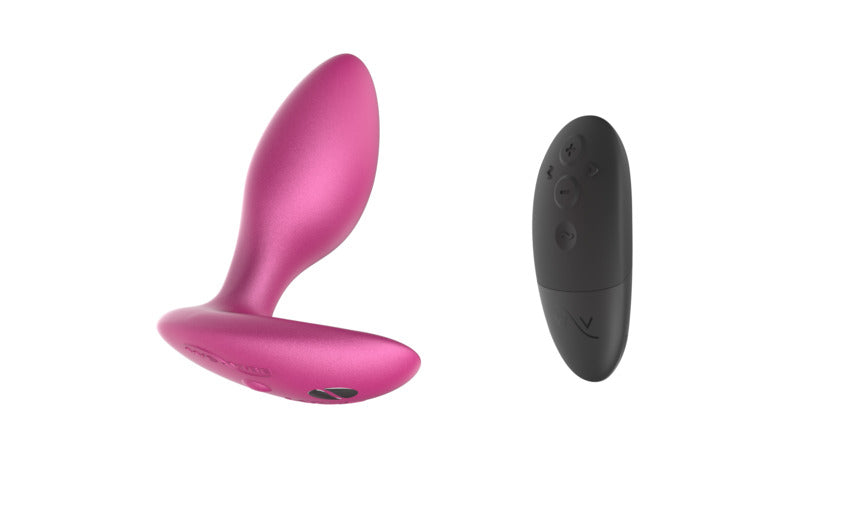 We-Vibe Ditto+ App Compatible Vibrating Rechargeable Silicone Butt Plug with Remote Control