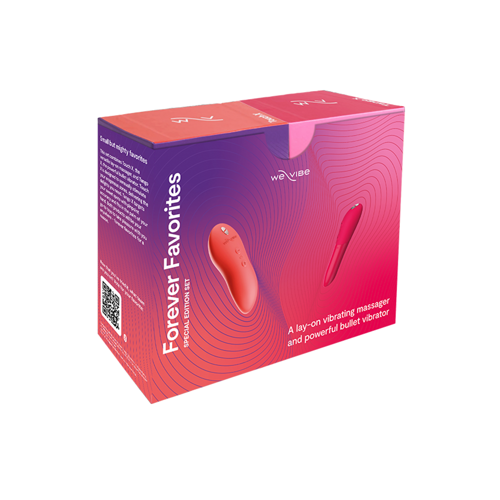 We-Vibe Forever Favorites Set Silicone Rechargeable Touch X and Tango X