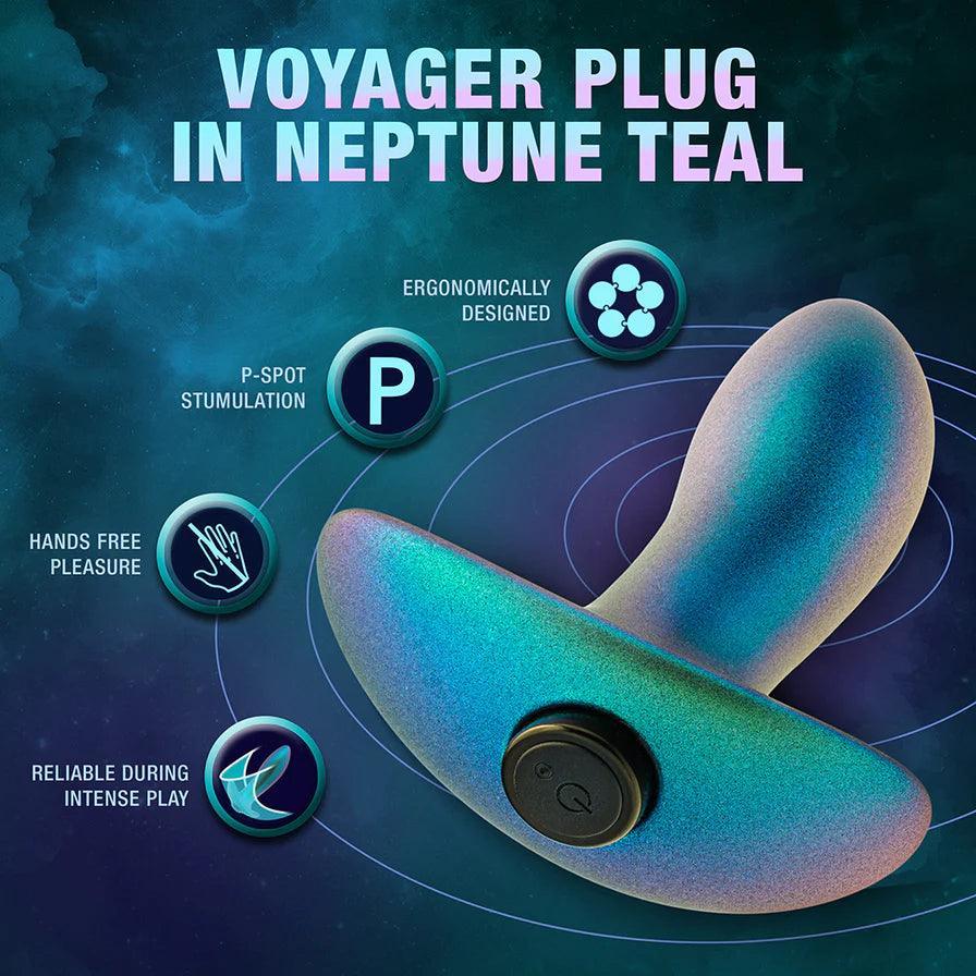 Anal Adventures Matrix Voyager Plug Silicone Rechargeable Anal Plug - - Buy At Luxury Toy X - Free 3-Day Shipping