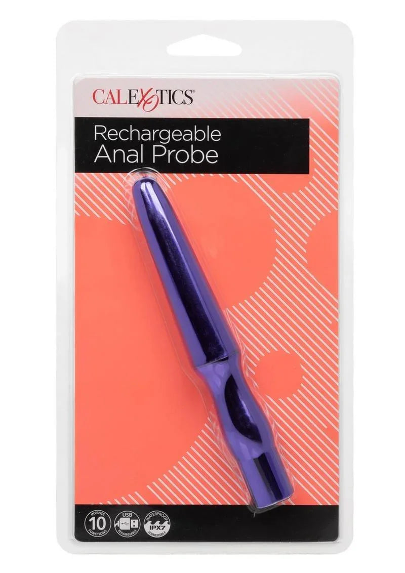 Anal Toys Rechargeable Silicone Anal Probe - Buy At Luxury Toy X - Free 3-Day Shipping