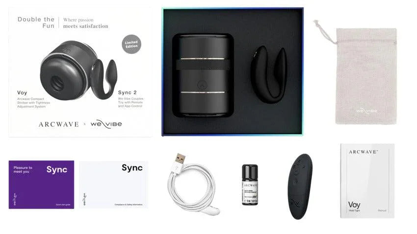 Arcwave Double the Fun Couples Kit - Buy At Luxury Toy X - Free 3-Day Shipping
